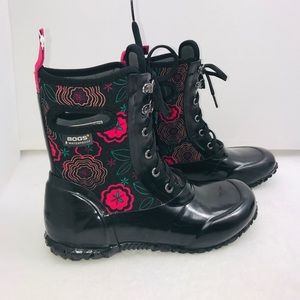 Sidney Lace Posey Winter Snow Boot